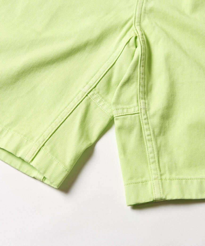 W&rsquo;S G-SHORT PIGMENT DYED,KIWI PIGMENT, large image number 9