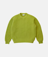 COTTON KNIT SWEATER,MIST GREEN, small image number 0