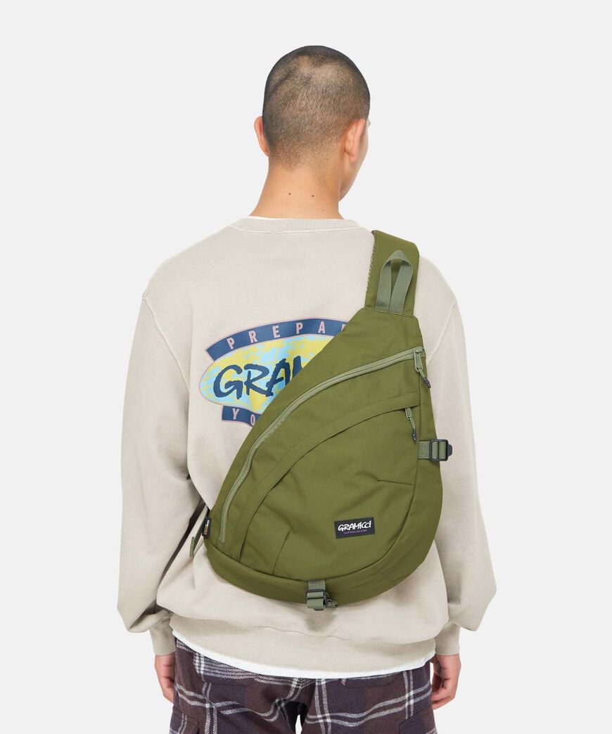 CORDURA SLING BAG,OLIVE, large image number 5
