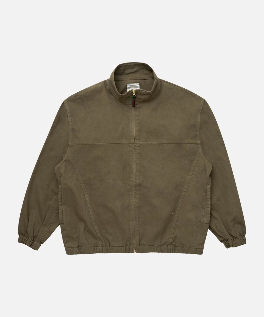 TWILL-AROUND JACKET,DUSKY OLIVE, large image number 0