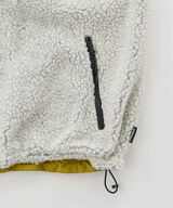 REVERSIBLE SHERPA VEST,OLIVE / DUSTY NAVY, small image number 7