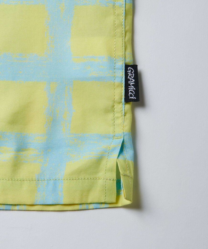 CHECKERD RAYON SHIRT,GLOW, large image number 10