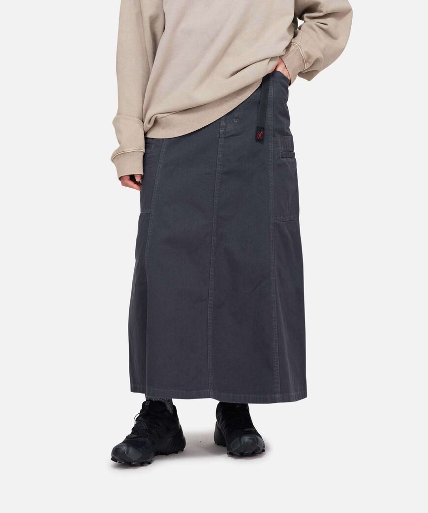 VOYAGER SKIRT,FOSSIL GREY PIGMENT, large image number 5
