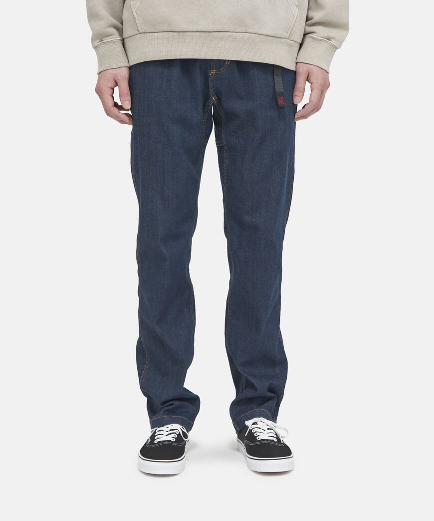 STRETCH DENIM NN-PANT,DARK USED, large image number 4