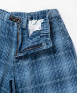 LAGOON SHORT DENIM PLAID,INDIGO CHECKERED PLAID, small image number 9