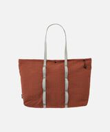 PLAID CLIMBING TOTE,BRICK, small image number 0