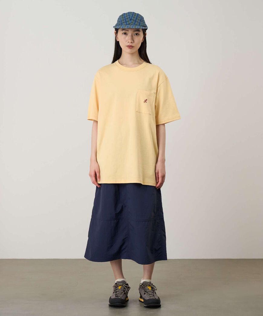 ONE POINT TEE,MANGO, large image number 2