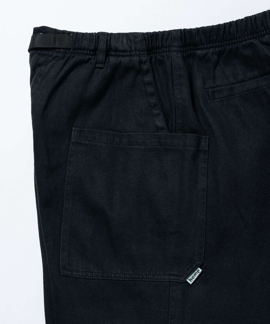HEMP RELAXED PANT,NATURAL, large image number 6