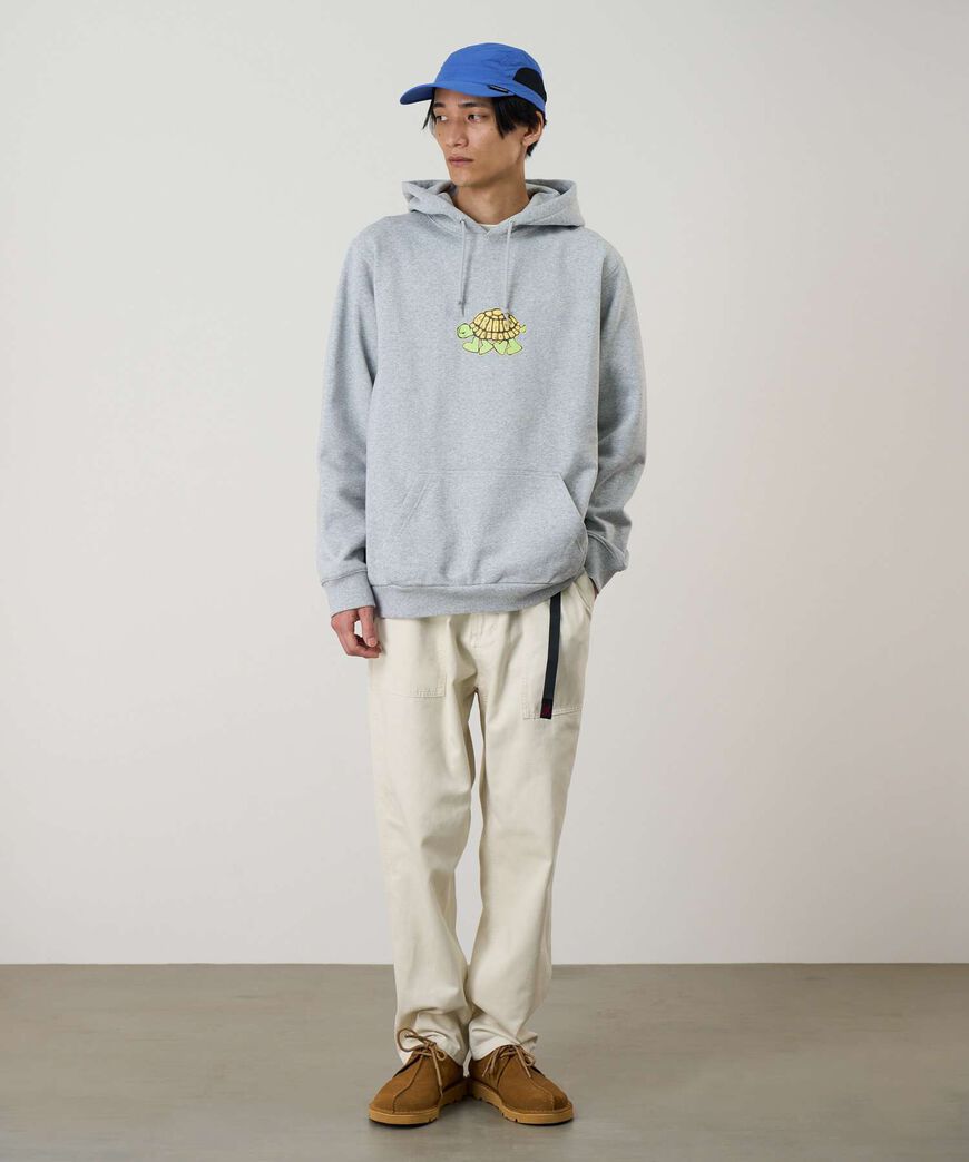 LOOSE TAPERED RIDGE PANT,GREIGE, large image number 2