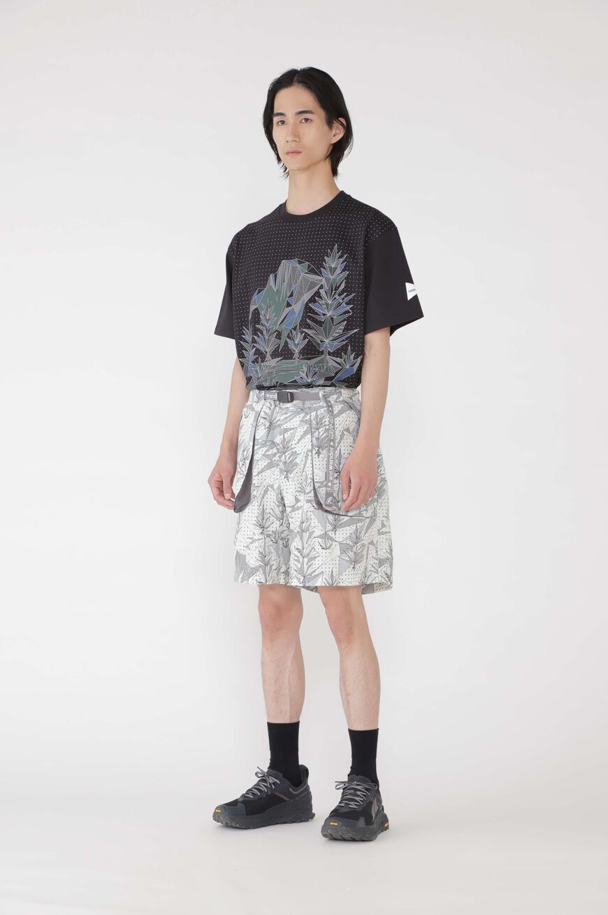 BRUSHED NYLON SHORT,YOSEMITE GREY, large image number 17