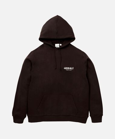 ORIGINAL FREEDOM HOODED SWEATSHIRT,DARK BROWN, medium