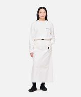 JAPANESE DENIM SKIRT,STONE, small image number 1