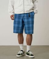 LAGOON SHORT DENIM PLAID,INDIGO CHECKERED PLAID, small image number 5