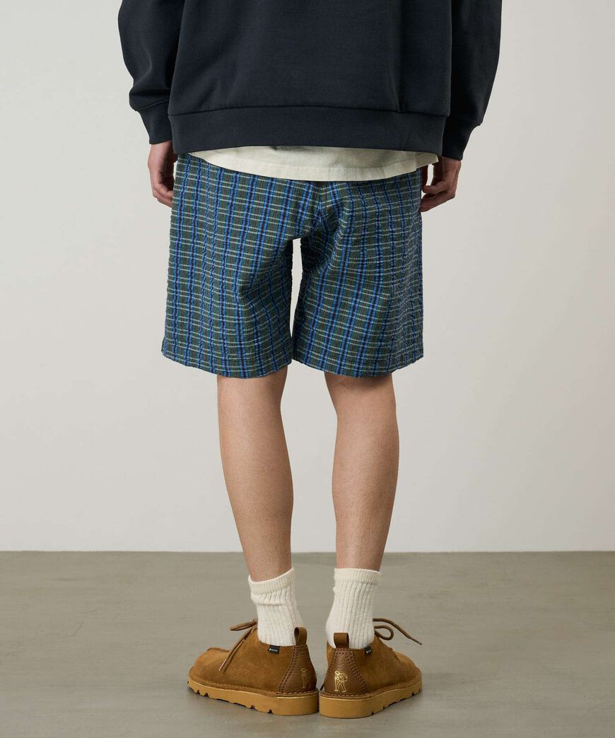 O.G. G-SHORT SEERSUCKER PLAID,MULTI STRIPE, large image number 6