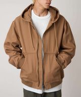 EL CAP CANVAS HOODED JACKET,WALNUT, small image number 2
