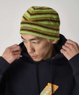 THERMAL FLEECE BEANIE,CHARTREUSE STRIPE, small image number 1