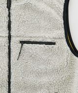 REVERSIBLE SHERPA VEST,OLIVE / DUSTY NAVY, small image number 6