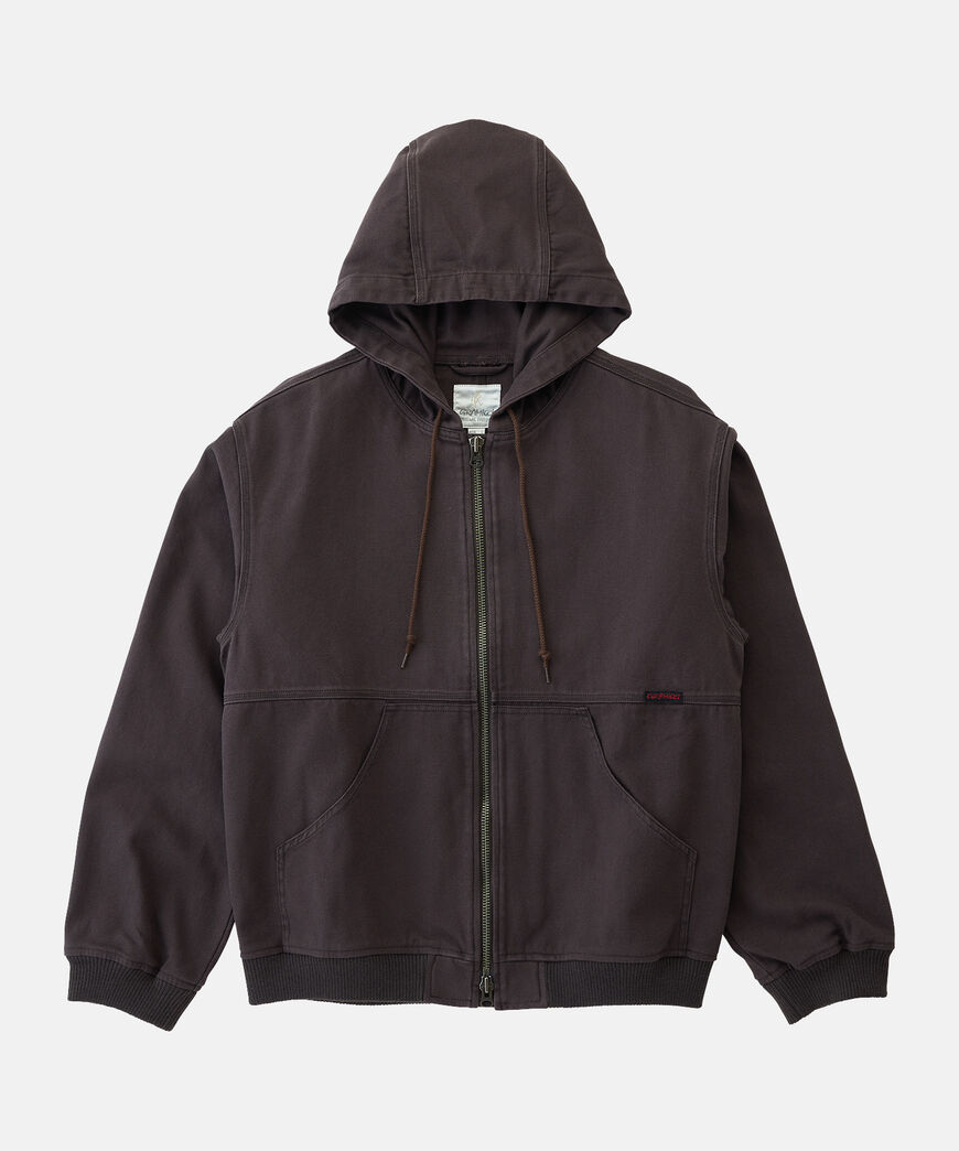 EL CAP CANVAS HOODED JACKET,UMBER, large image number 0
