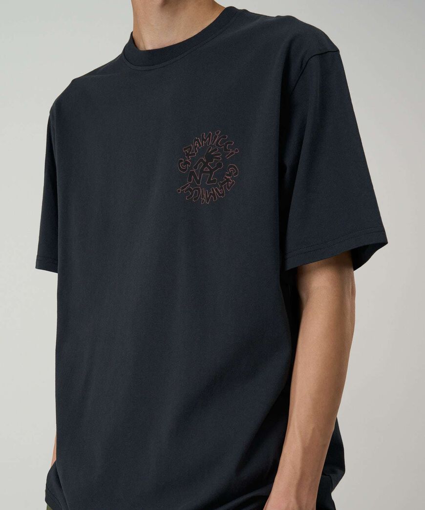 RUNNING MAN TEE,VINTAGE BLACK, large image number 2