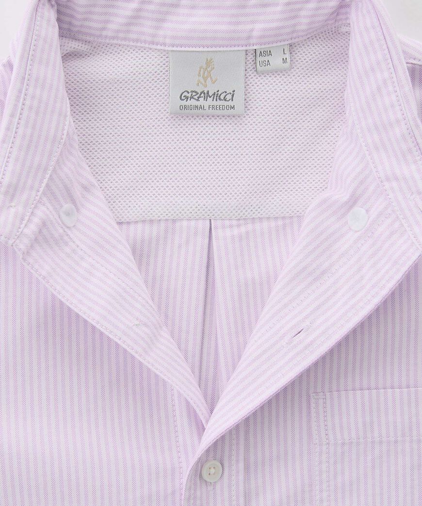 OXFORD BUTTON DOWN STANCE SHIRT,IRIS STRIPE, large image number 7