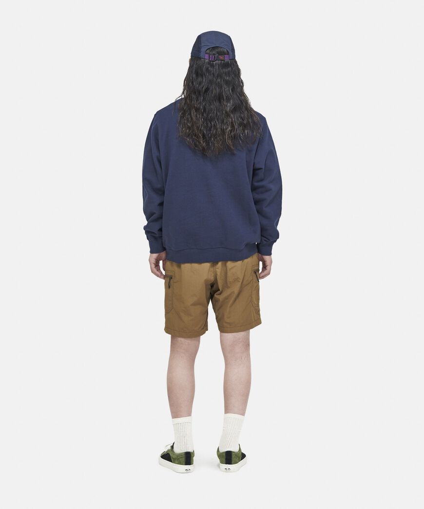 NYLON UTILITY SHORT,NAVY, large image number 4