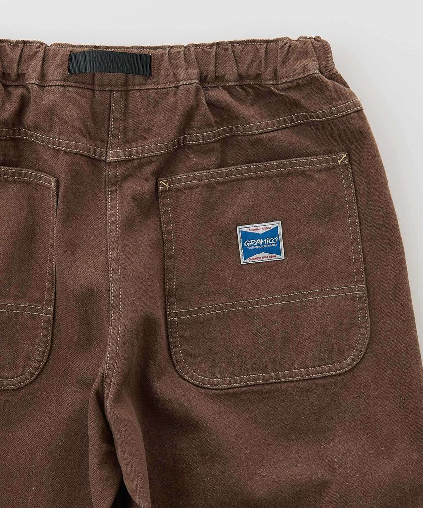 JAPANESE SLUB DENIM PANT,AMBER, large image number 8