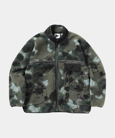 JQ TAPE FLEECE JACKET,CAMO, medium