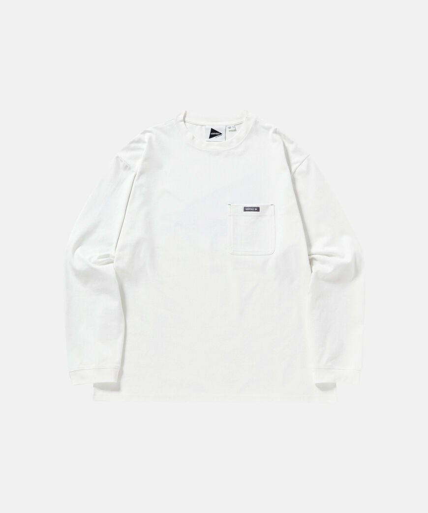 BACKPRINT L/S TEE,WHITE, large image number 0