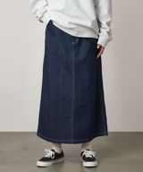 SUTTER DENIM SKIRT,RINSED INDIGO, small image number 2