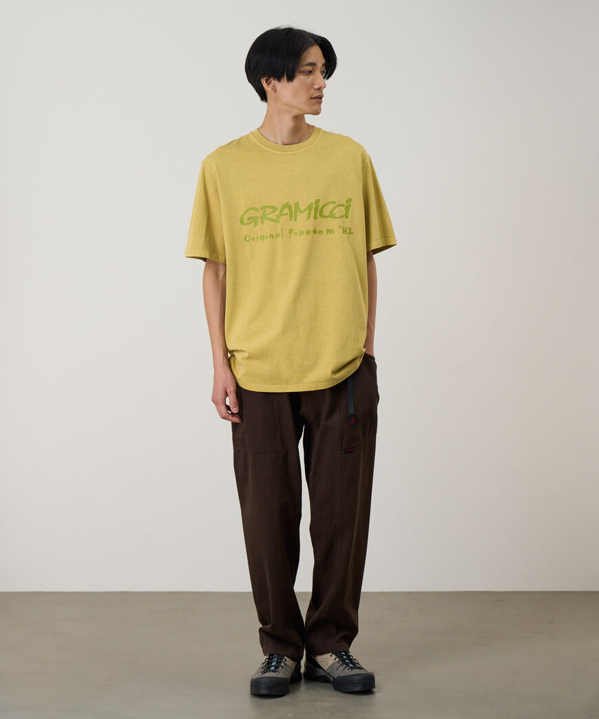 FREEDOM TEE PIGMENT DYED,SULPHUR PIGMENT, large image number 1