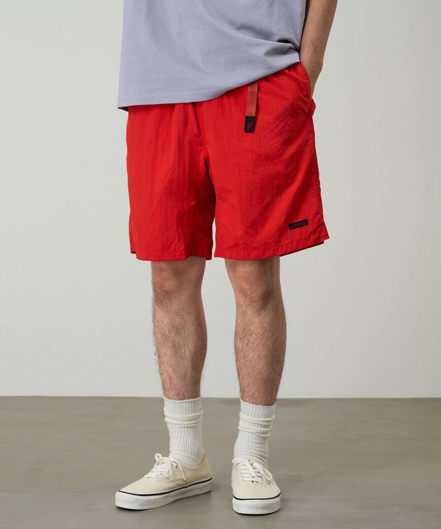 NYLON PACKABLE G-SHORT,BURNT ORANGE, large image number 2