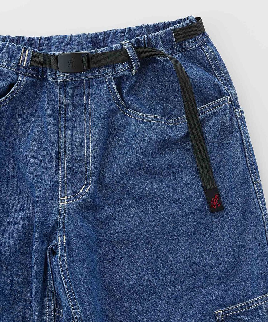 ROCK SLIDE DENIM PANT,RINSED INDIGO, large image number 3