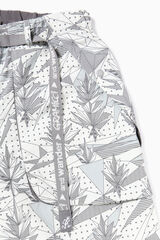 BRUSHED NYLON SHORT,YOSEMITE GREY, small image number 8