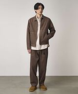 JAPANESE SLUB DENIM JACKET,AMBER, small image number 1