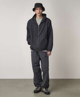 BEACH HOODIE JACKET,VINTAGE BLACK, small image number 1