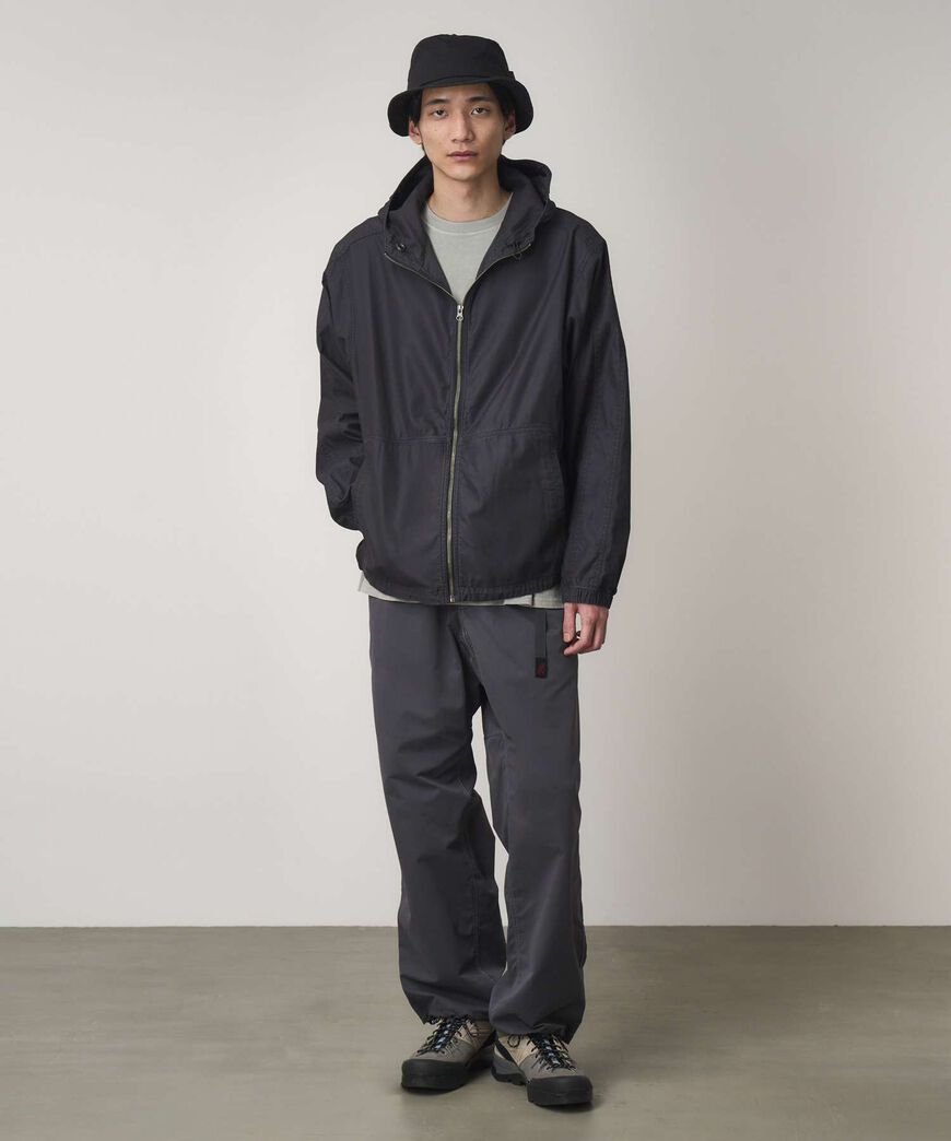 BEACH HOODIE JACKET,VINTAGE BLACK, large image number 1