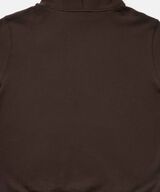ONE POINT HOODED SWEATSHIRT,DARK BROWN, small image number 9