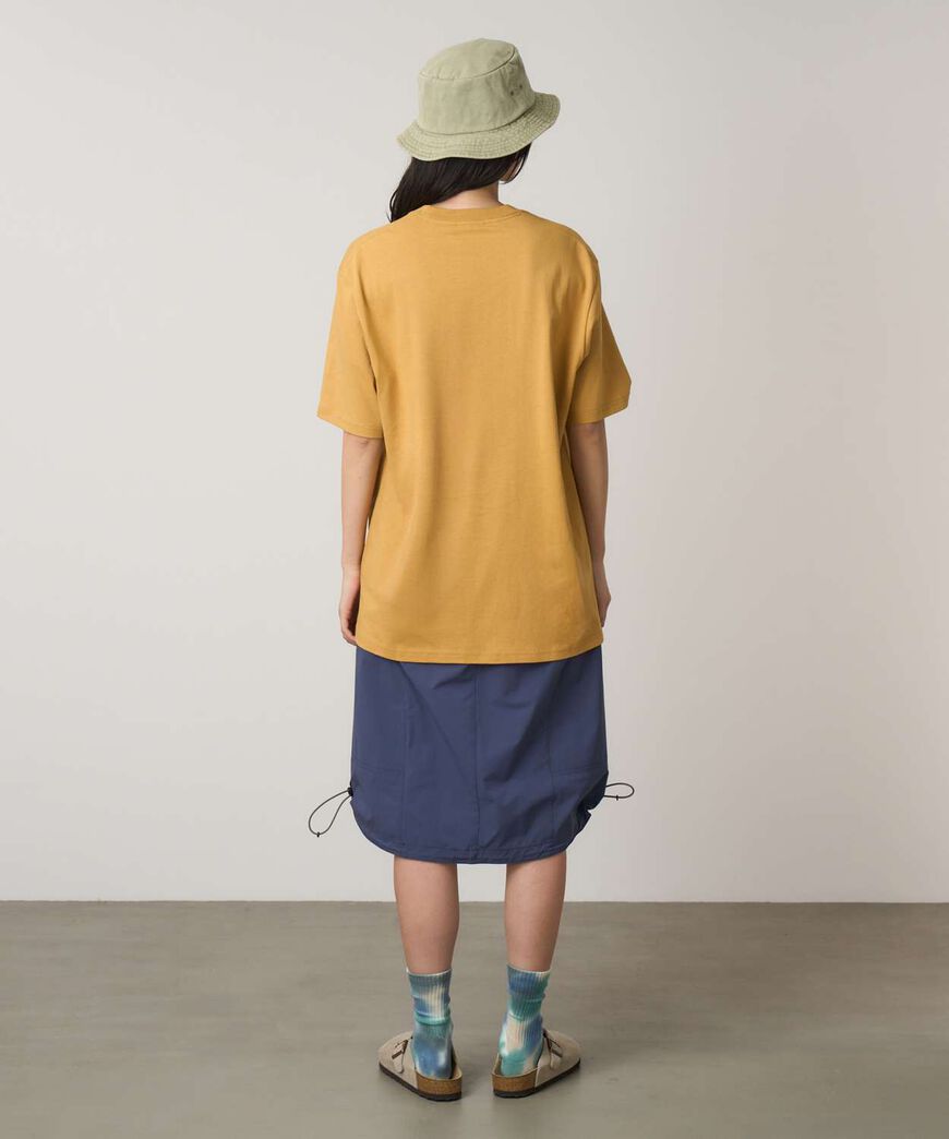 LEAF TEE,MUSTARD, large image number 3