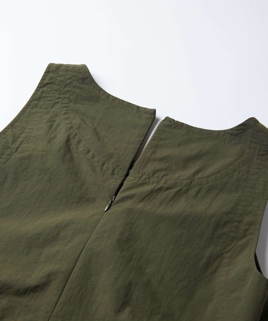 NYLON DRESS,DEEP OLIVE, large image number 11