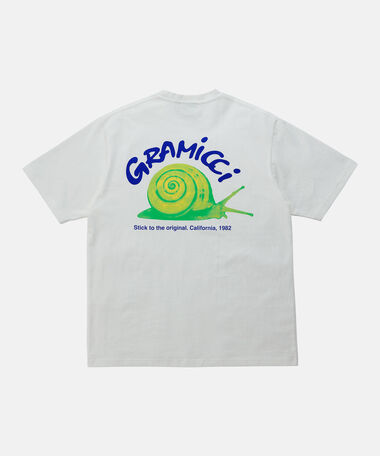 SNAIL TEE,WHITE, medium