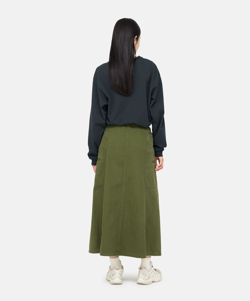 VOYAGER SKIRT,PIGMENT OAT, large image number 4