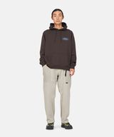 MOUNTAINEERING HOODED SWEATSHIRT,DARK BROWN, small image number 2