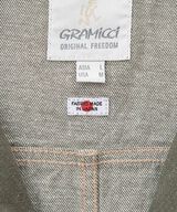 JAPANESE SLUB DENIM JACKET,AMBER, small image number 3