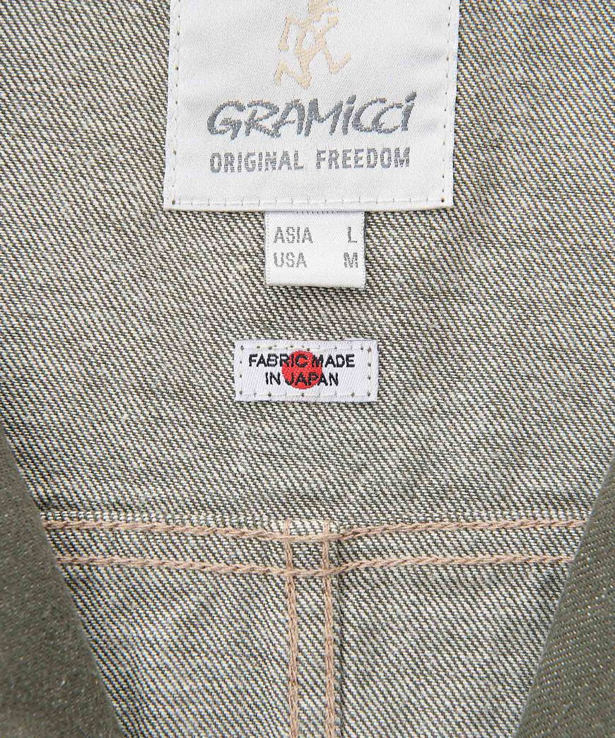 JAPANESE SLUB DENIM JACKET,AMBER, large image number 3