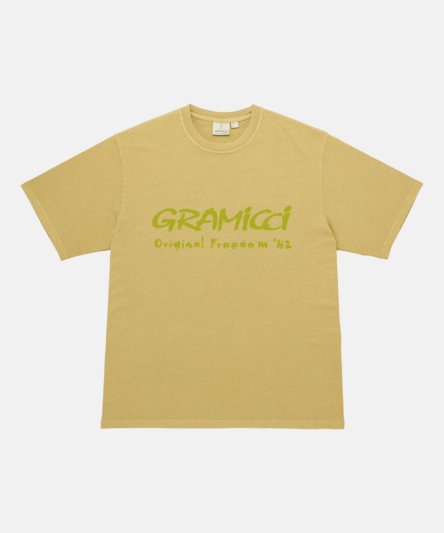 FREEDOM TEE PIGMENT DYED,SULPHUR PIGMENT, large image number 0