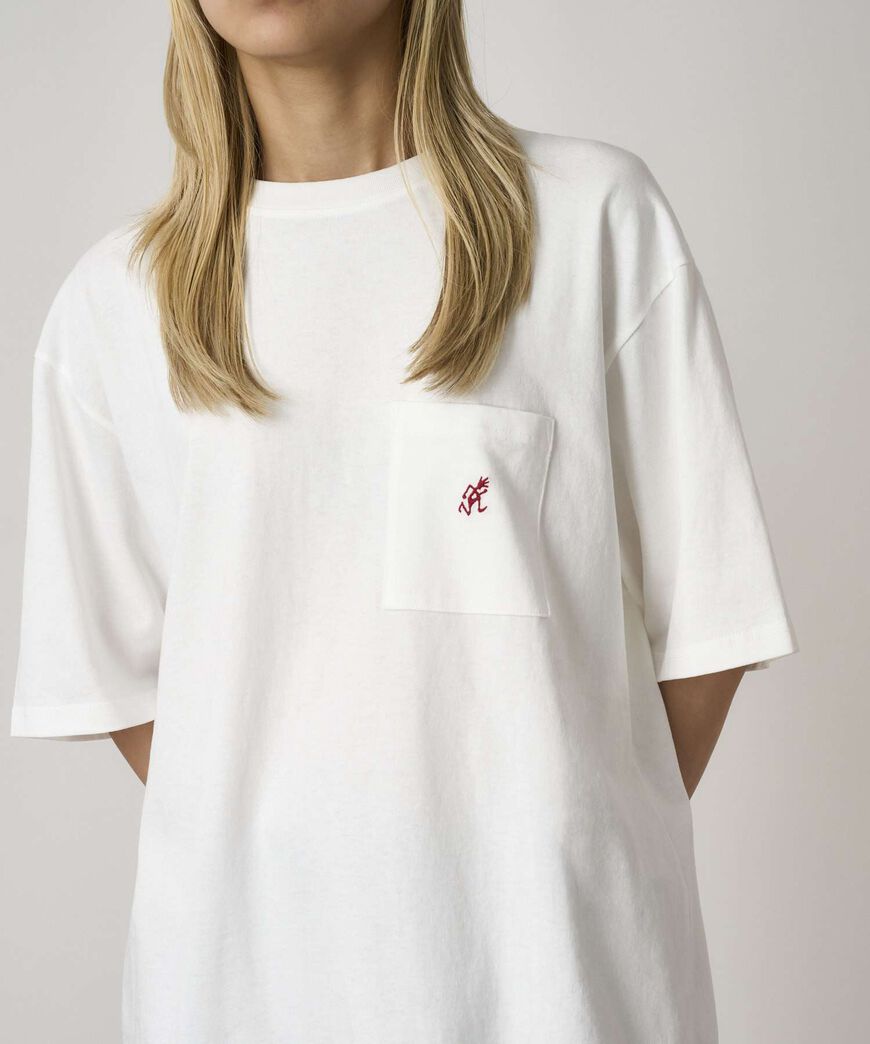 ONE POINT TEE,WHITE, large image number 2