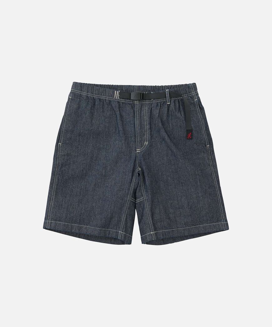 JAPANESE CHAMBRAY SHORT,NAVY, large image number 0
