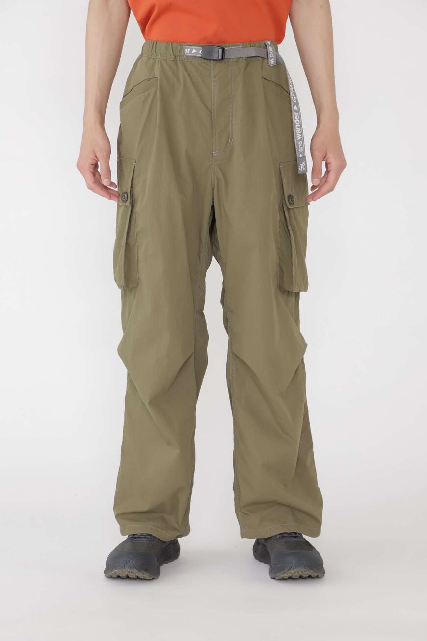 MILITARY WIDE PANT,KHAKI, large image number 4