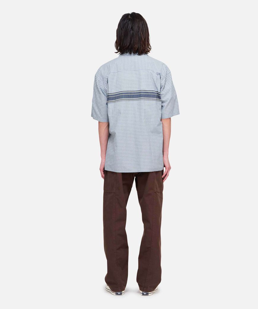 ZIP UP WAVE SHIRT,PACIFIC PLAID, large image number 4