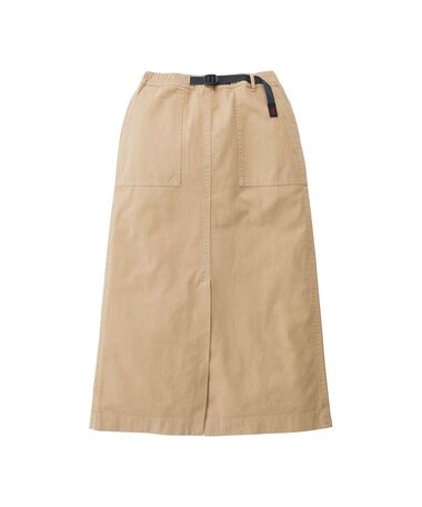 LONG BAKER SKIRT,CHINO, medium